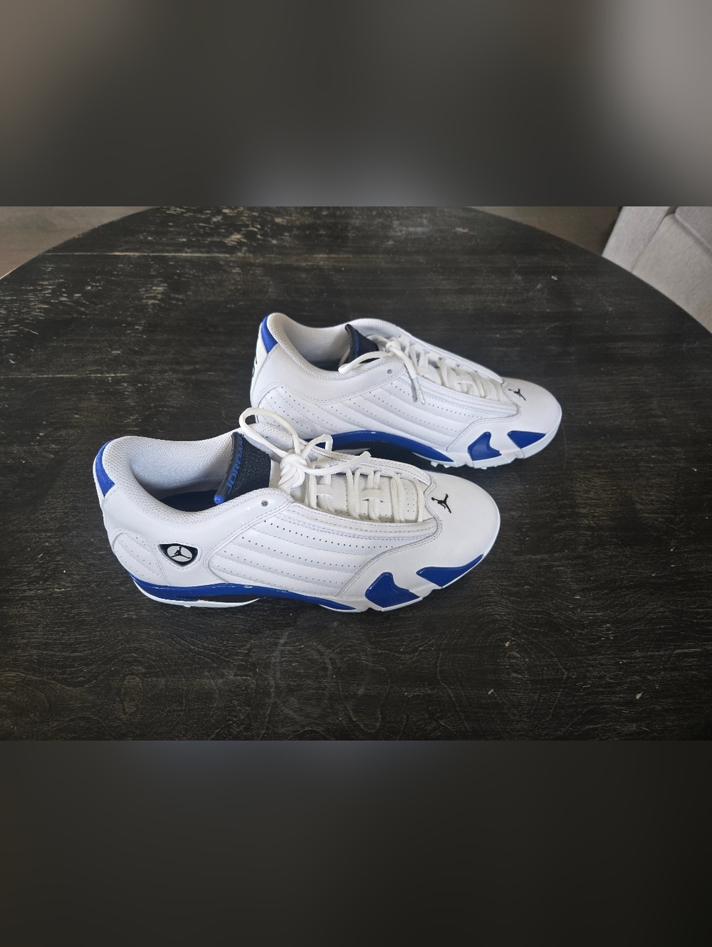 Air Jordan 14 Retro Men’s Golf Shoes, Hyper Royal Blue, Amazing Shoe!! - Picture 8 of 8